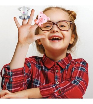 De-a v-ati ascunselea cu animalutele de la ferma - Jucării de lemn si Montessori