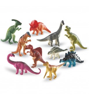 Set pentru sortat - Dinozauri jucausi (60 piese) - Figurine