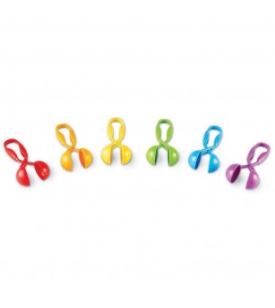 Set 12 pensete colorate - Jucării motrice Set 12 pensete colorate - Jucării motrice