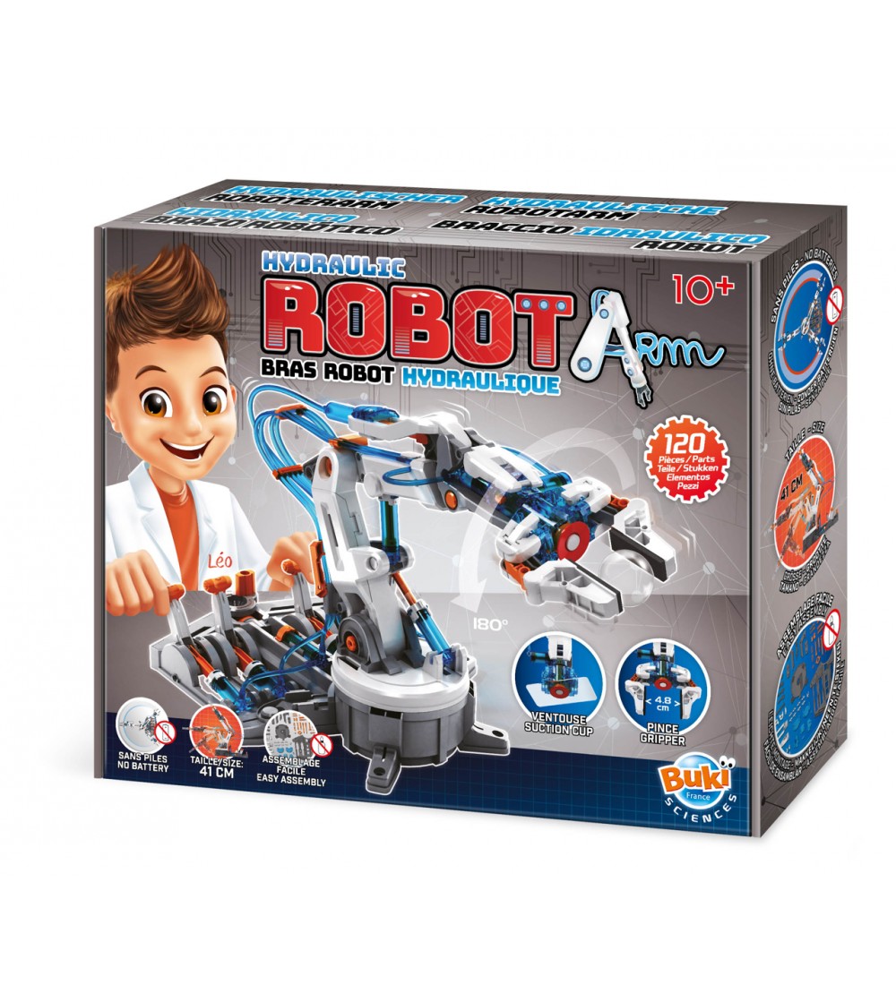 Brat robotic hidraulic Buki France - Jocuri STEM Brat robotic hidraulic Buki France - Jocuri STEM