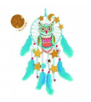 Set DIY Djeco, Dreamcatcher cu sclipici - Seturi creative DIY