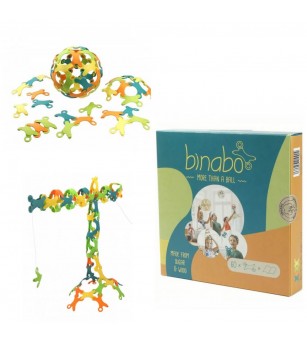 Joc constructie Binabo Mixed 60 piese - Jocuri construcție