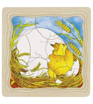 Puzzle straturi Goki Ou si Gaina - Puzzle-uri