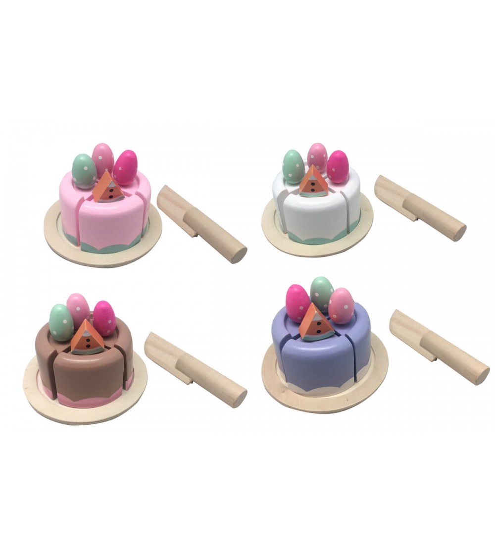 Mini torturi din lemn Magni Toys - Jucării de lemn si Montessori