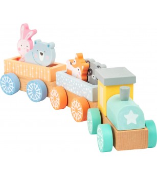 Tren din lemn Legler Small Foot - Vehicule de jucărie