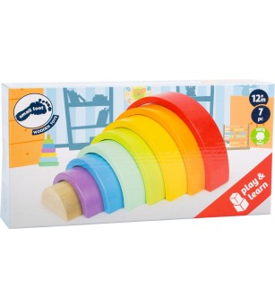 Curcubeu Legler Small Foot mediu - Jucării de lemn si Montessori