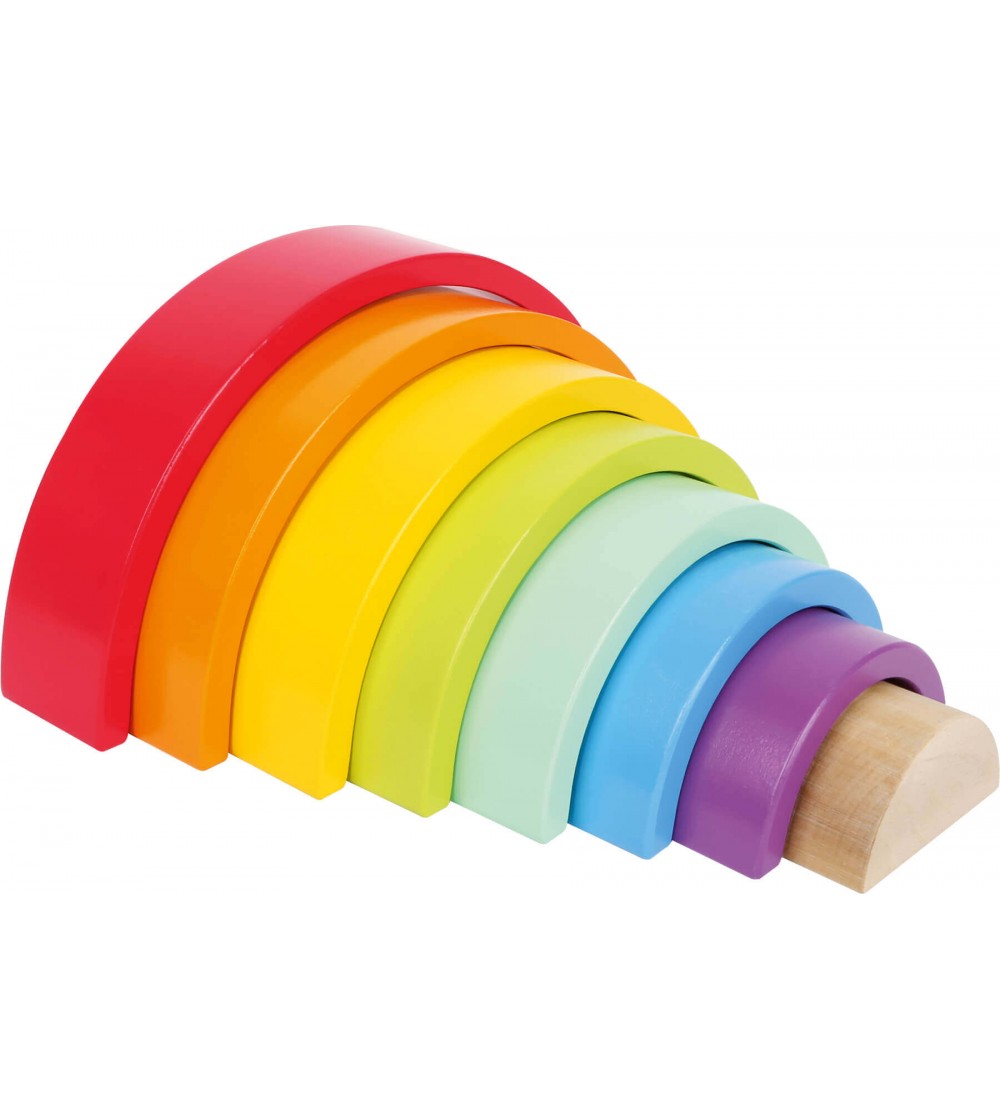 Curcubeu Legler Small Foot mediu - Jucării de lemn si Montessori