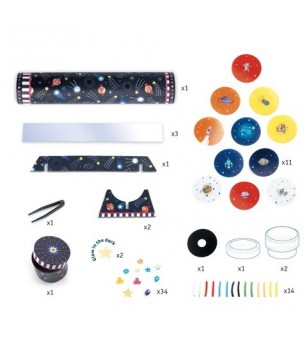 Set creativ DIY Djeco, Cum sa creezi un caleidoscop - Seturi creative DIY