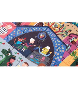 Puzzle reversibil Londji, zi si noapte in Barcelona - Puzzle-uri