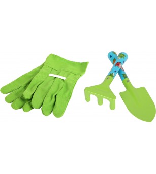 Set de gradinarit cu roaba, Legler Small Foot - Set de grădinărit
