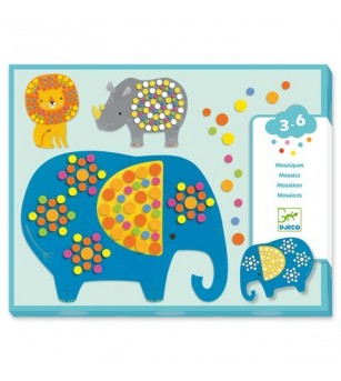 Mozaic Djeco Jungla vesela - Mozaic copii