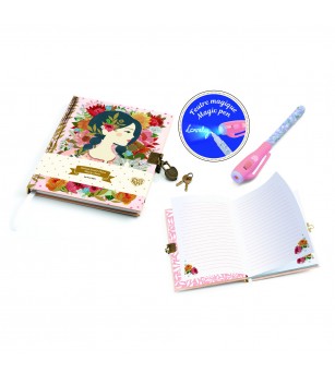 Jurnal secret Djeco cu pix magic, Oana - Set magie copii