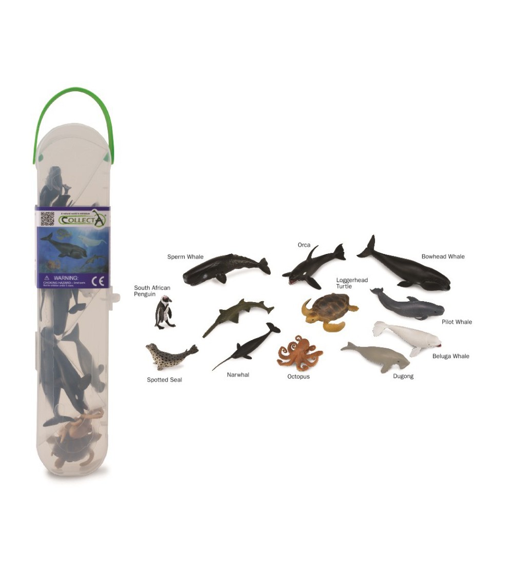 Cutie cu 12 minifigurine Collecta - Animale marine Set 2 - Figurine Cutie cu 12 minifigurine Collecta - Animale marine Set 2 - Figurine