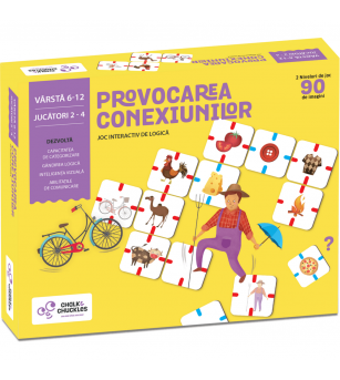 Joc interactiv Chalk and Chuckles - Why Connect? - Jucării logică