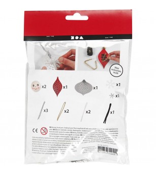 Mini kit DIY Ornamente Craciun pentru bradut - Seturi Crăciun