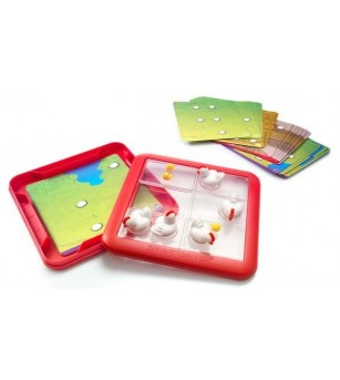 Joc Smart Games Chicken Shuffle Jr. - Jocuri logică Joc Smart Games Chicken Shuffle Jr. - Jocuri logică