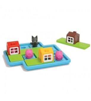 Joc Smart Games - Three Little Piggies - Deluxe - Jocuri logică