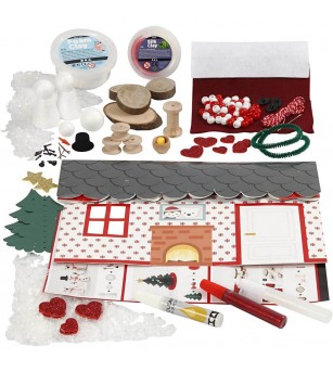 Set creativ - Casuta de Craciun - Seturi Crăciun