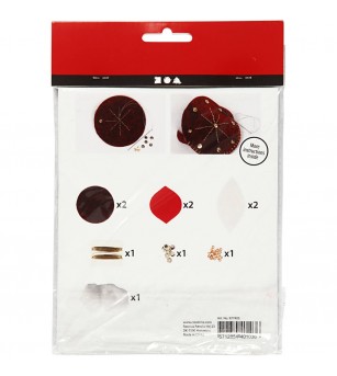 Mini kit DIY Ornamente Craciun pentru brad - Seturi Crăciun