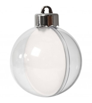 Set 8 globuri transparente pentru decorat, 6 cm - Seturi Crăciun Set 8 globuri transparente pentru decorat, 6 cm - Seturi Crăciun
