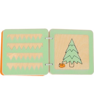 Carte din lemn Legler Small Foot, Modele - Jucării bebeluși