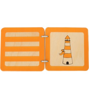 Carte din lemn Legler Small Foot, Modele - Jucării bebeluși