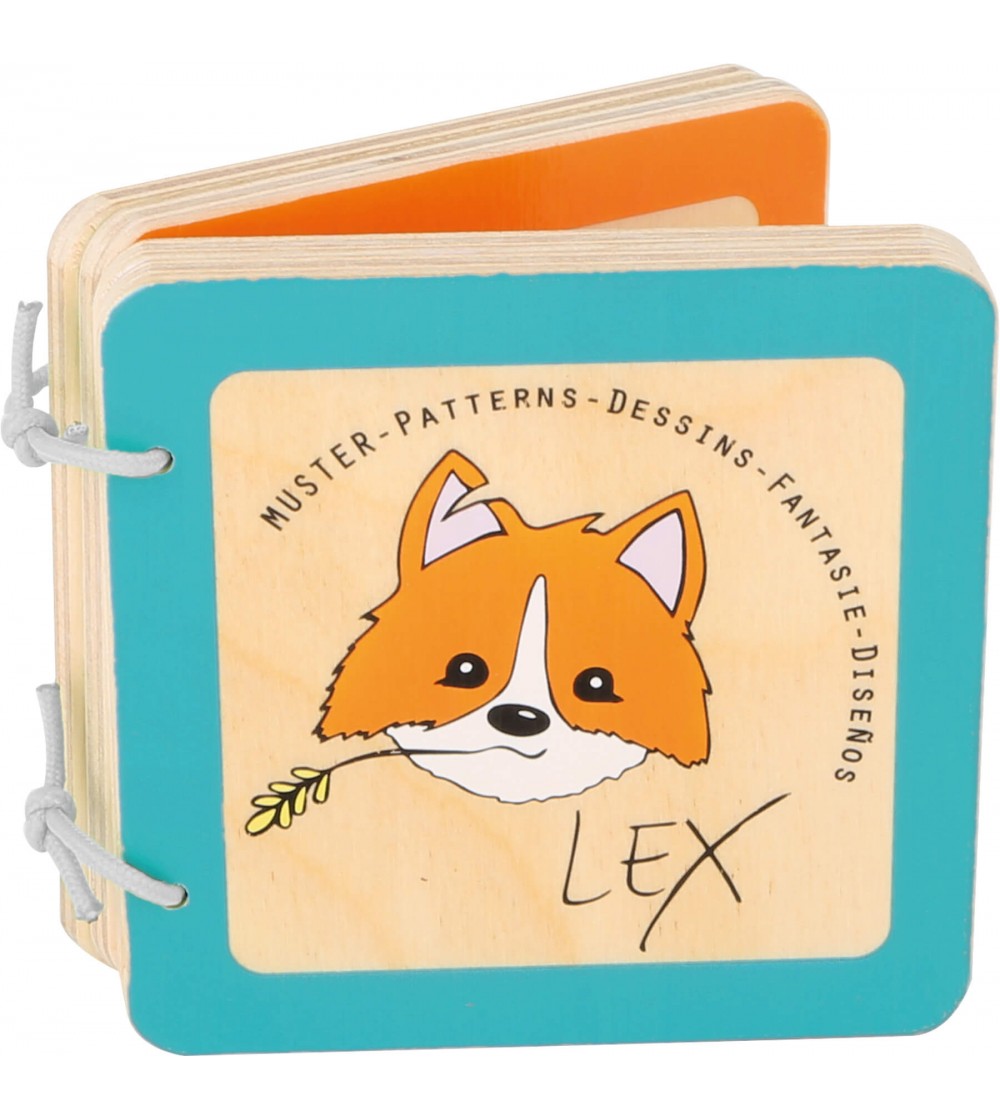 Carte din lemn Legler Small Foot, Modele - Jucării bebeluși