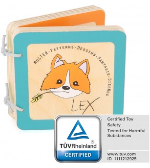 Carte din lemn Legler Small Foot, Modele - Jucării bebeluși