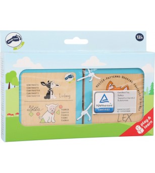 Carte din lemn Legler Small Foot, Modele - Jucării bebeluși