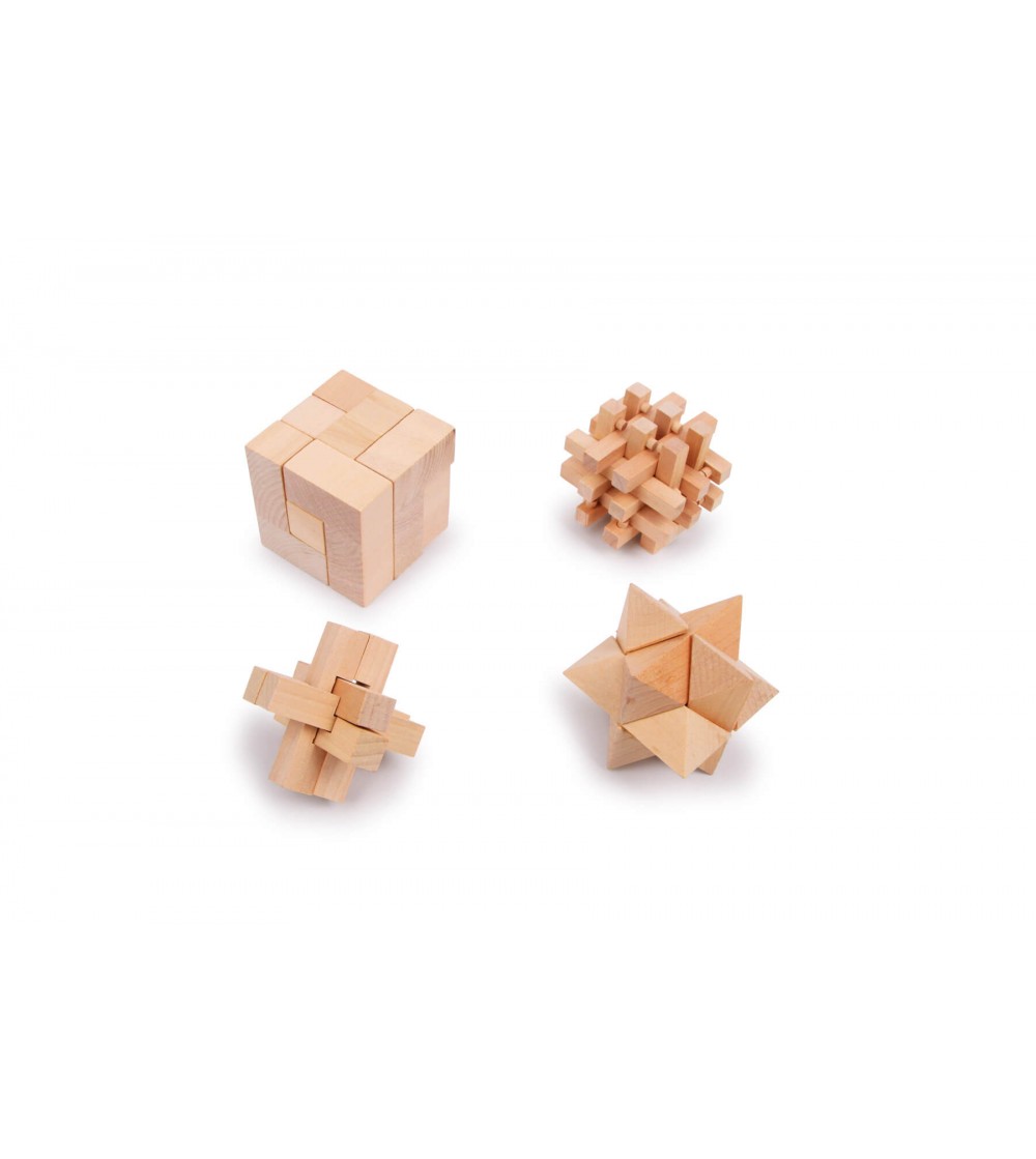 Set joc logic puzzle 3D, Legler Small Foot - Jocuri logică