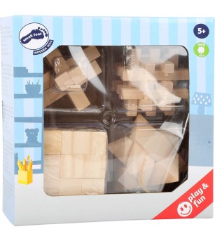 Set joc logic puzzle 3D, Legler Small Foot - Jocuri logică