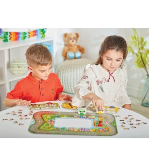Joc educativ Orchard Toys Autobuzul - BUS STOP - Jocuri de masă