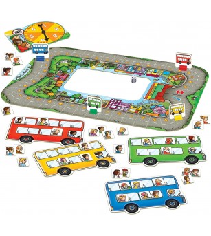 Joc educativ Orchard Toys Autobuzul - BUS STOP - Jocuri de masă