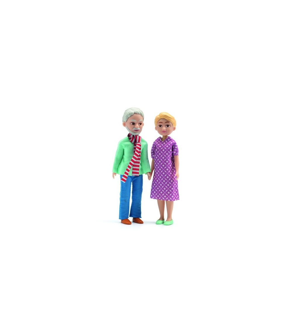 Familie Djeco, dragii bunici - Papusi Familie Djeco, dragii bunici - Papusi