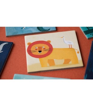Joc de memorie Londji, Animale salbatice - Jocuri de memorie și asociere