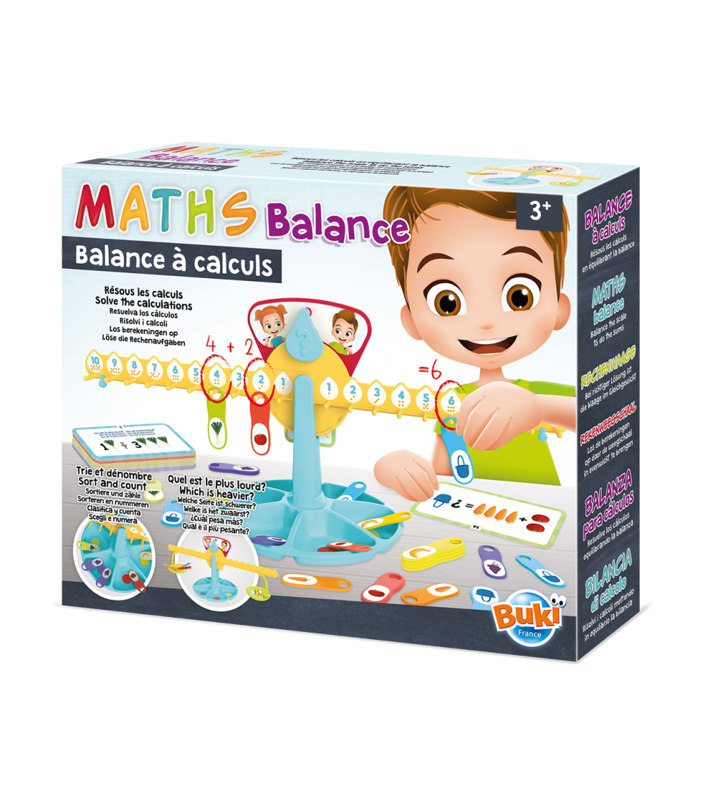 Balanta Numerica, BUKI France - Jucării matematică