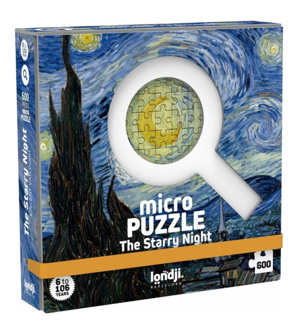 Micro-Puzzle Londji, Noaptea instelata Van gogh - Puzzle-uri