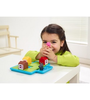 Joc Smart Games - Three Little Piggies - Deluxe - Jocuri logică