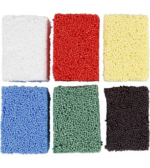 Set spuma moale Soft Foam, 6 culori - Pasta modelatoare