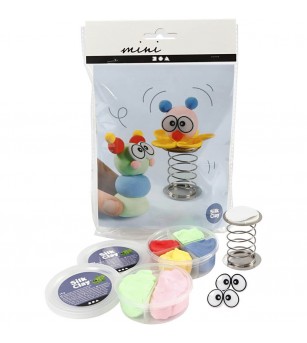 Mini kit creativ - Clovni - Seturi cu plastilină și modelare Mini kit creativ - Clovni - Seturi cu plastilină și modelare