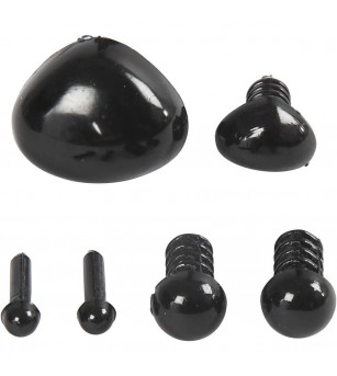 Set accesorii figurine plastilina - ochi si nasuri - Art and crafts