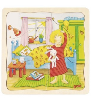 Puzzle straturi Goki - O zi din viata mea - Puzzle-uri