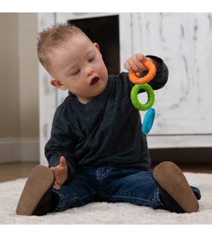 Jucarie senzoriala Fat Brain Toys Silly Rings - Jucării bebeluși