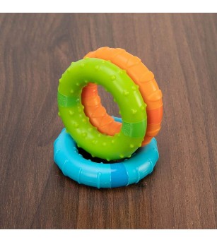 Jucarie senzoriala Fat Brain Toys Silly Rings - Jucării bebeluși