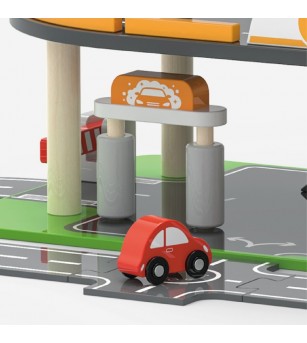 Parcare supraetajata cu benzinarie si heliport, Viga - Vehicule de jucărie
