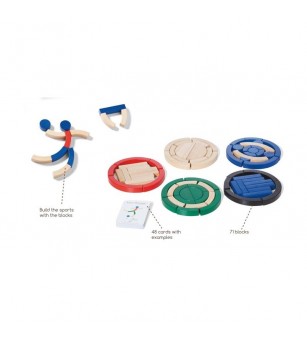 Joc de constructie Sporturi, BS Toys - Jocuri de competiție