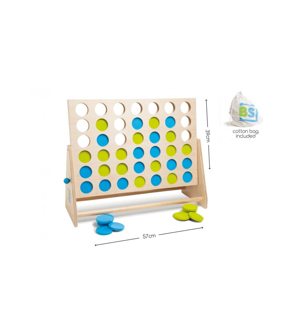 Joc gigant 4 pe un rand, BS Toys - Jocuri de competiție