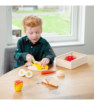 Cutie Mic Dejun - Jucării de lemn si Montessori