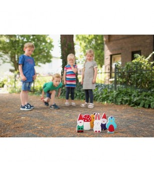 Joc Prietenii de bowling din padure, BS Toys - Popice și bowling