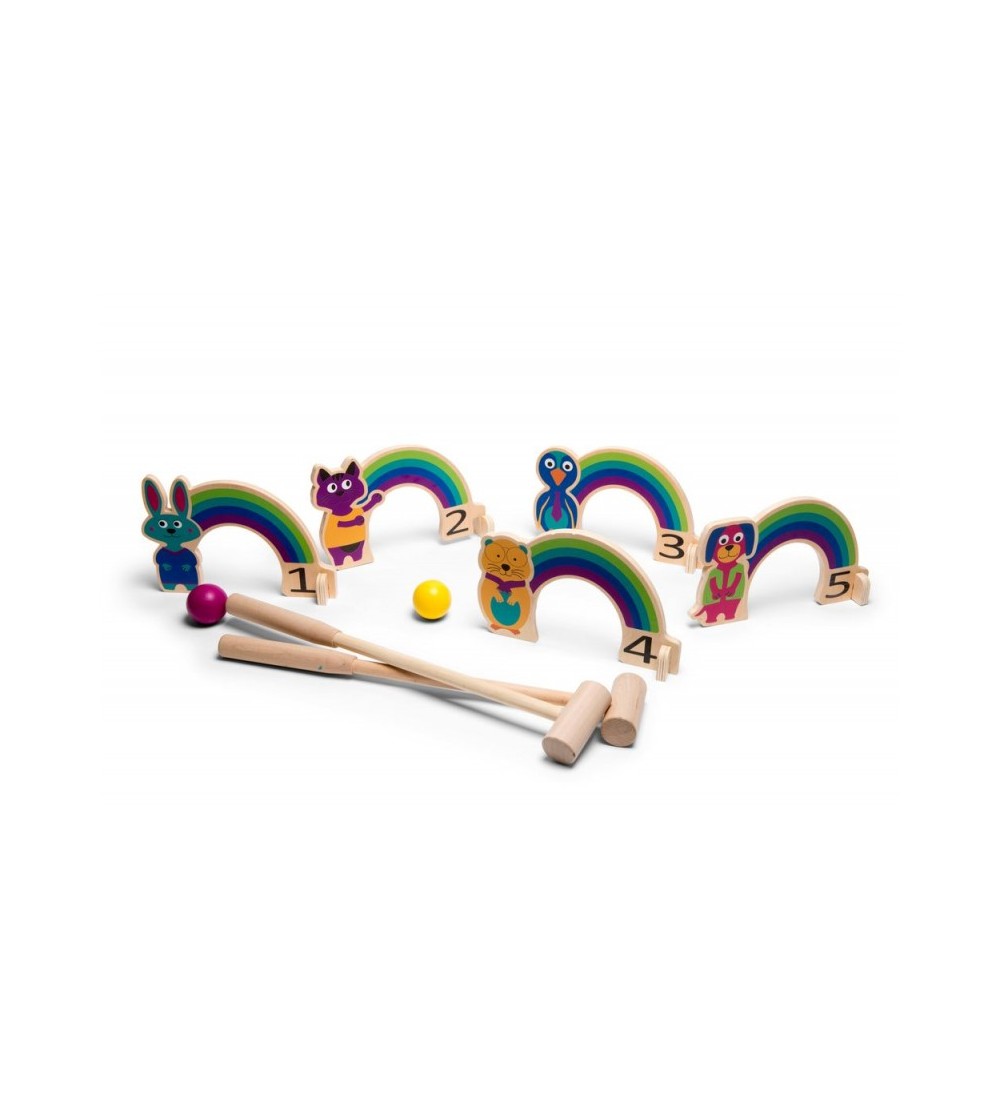 Joc de cricket Curcubeu, BS Toys - Minigolf